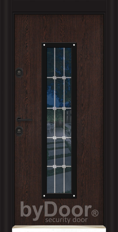 4000 Венге отвътре антрацит с термомост ДЯСНА