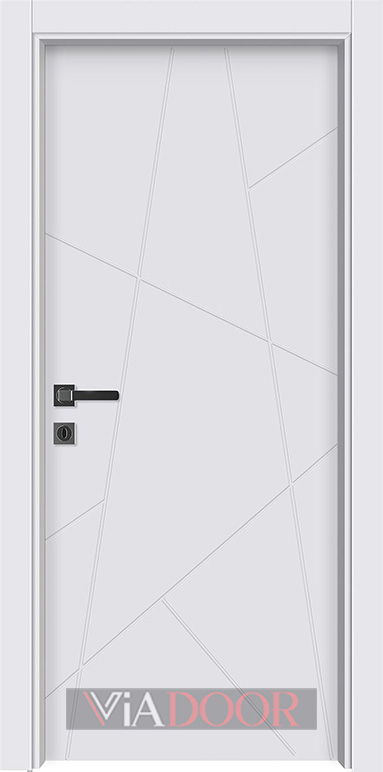 VIA 127 бяла гладка PVC
